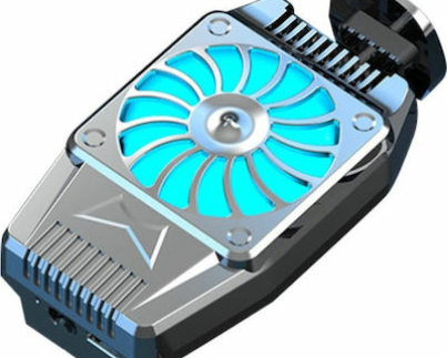 xlarge 20210722160358 h15 universal portable mobile phone game cooler cooling fan radiator for 4 6 7inch silver